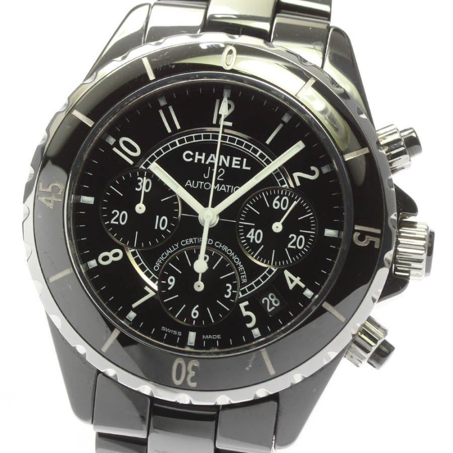 CHANEL（シャネル） 【CHANEL】シャネル J12 黒セラミック クロノ