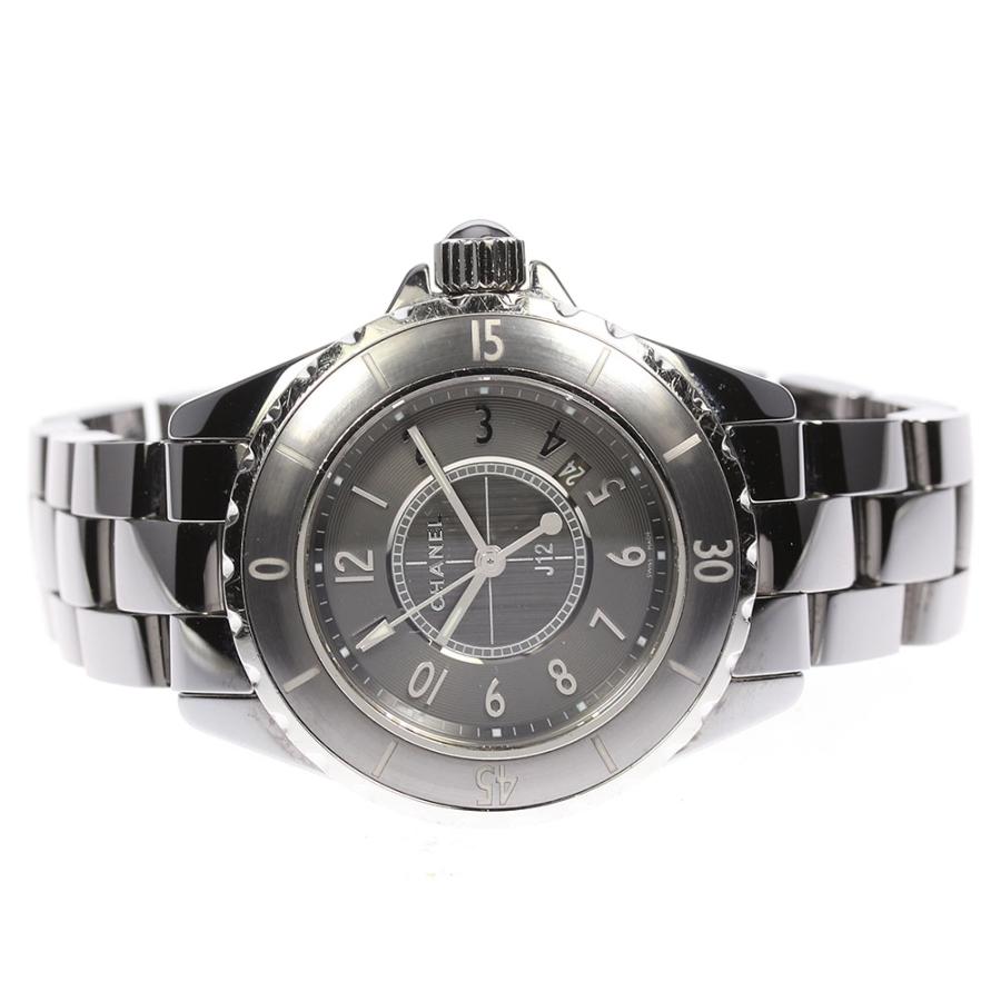 CHANEL ☆良品【CHANEL】シャネル J12 クロマティック デイト H2978  