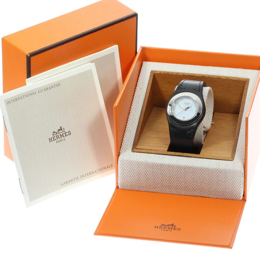 HERMES ☆箱・保証書付き【HERMES】エルメス アーネ デイト HA3.210  