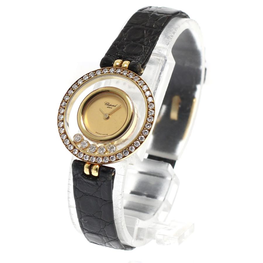 ル*い様 ショパール時計ハッピーダイヤモンド Chopard（ショパール） Chopard 20/5448 ハッピーダイヤモンド K18YG