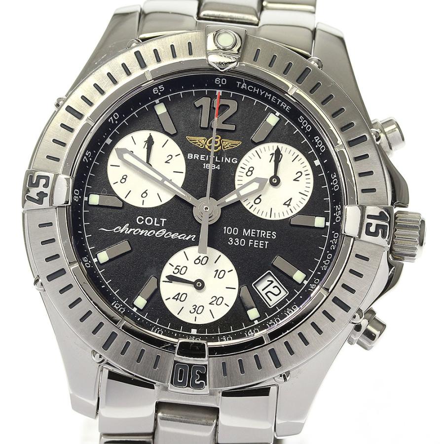メンズ男性 ブライトリング コルトクロノオーシャンクロノグラフ腕時計A53350 ブライトリング（BREITLING） BREITLING A53350 コルト クロノ