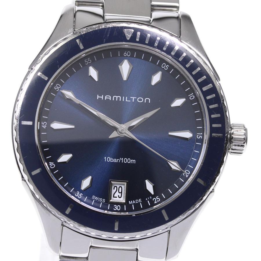 ‼️HAMILTON ハミルトン‼️ステンレススチール H374510 クォーツ時計 HAMILTON 【HAMILTON】ハミルトン シービュー デイト H374510