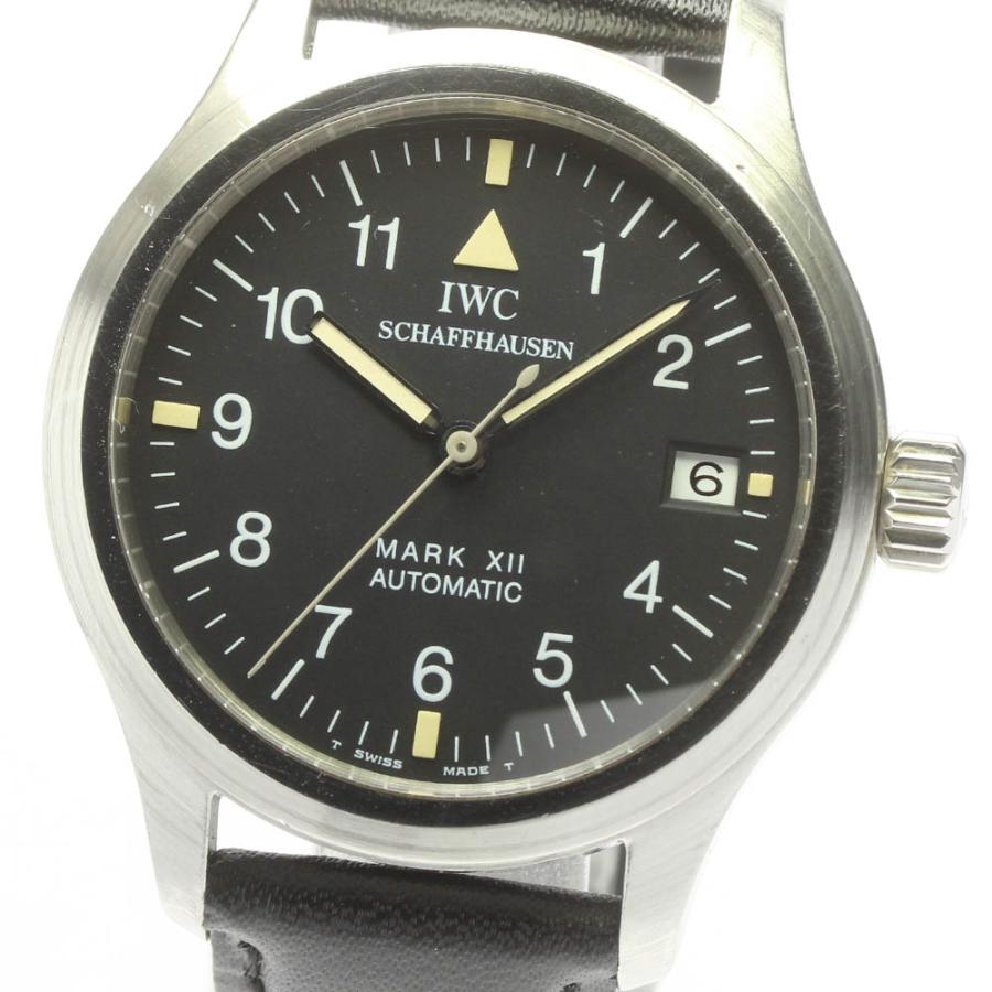 IWC SCHAFFHAUSEN】IWC マーク12 トリチウム IW324101/IW3241-001 自動 