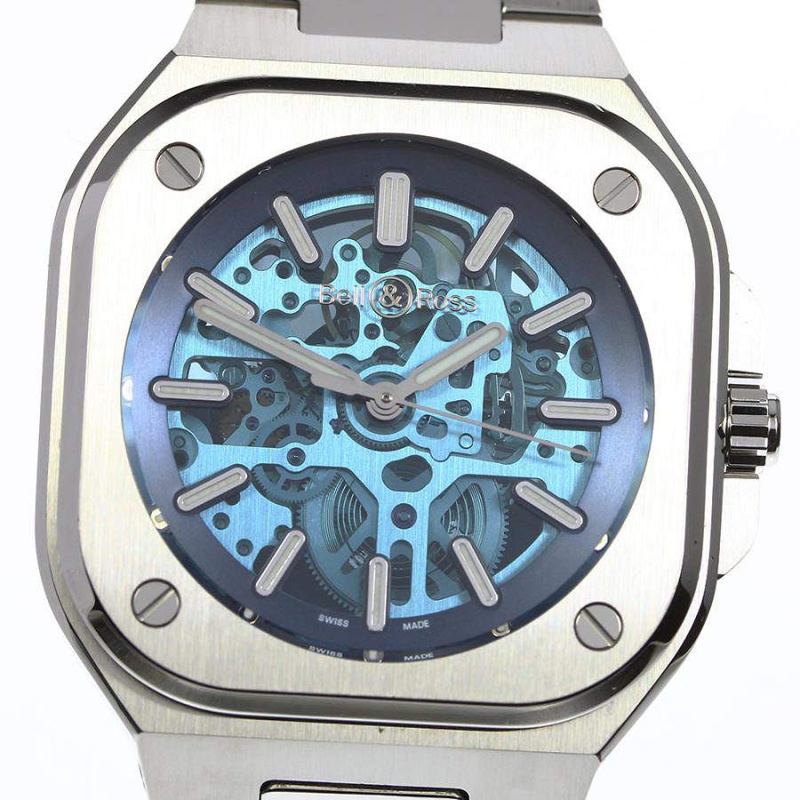 ☆美品☆箱付き【Bell＆Ross】ベル＆ロス スケルトン BR05 自動巻き 