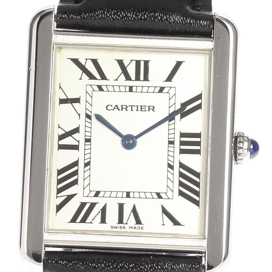 Cartier カルティエ タンクソロlm W クォーツ メンズ Closer Yahoo ショップ 通販 Yahoo ショッピング