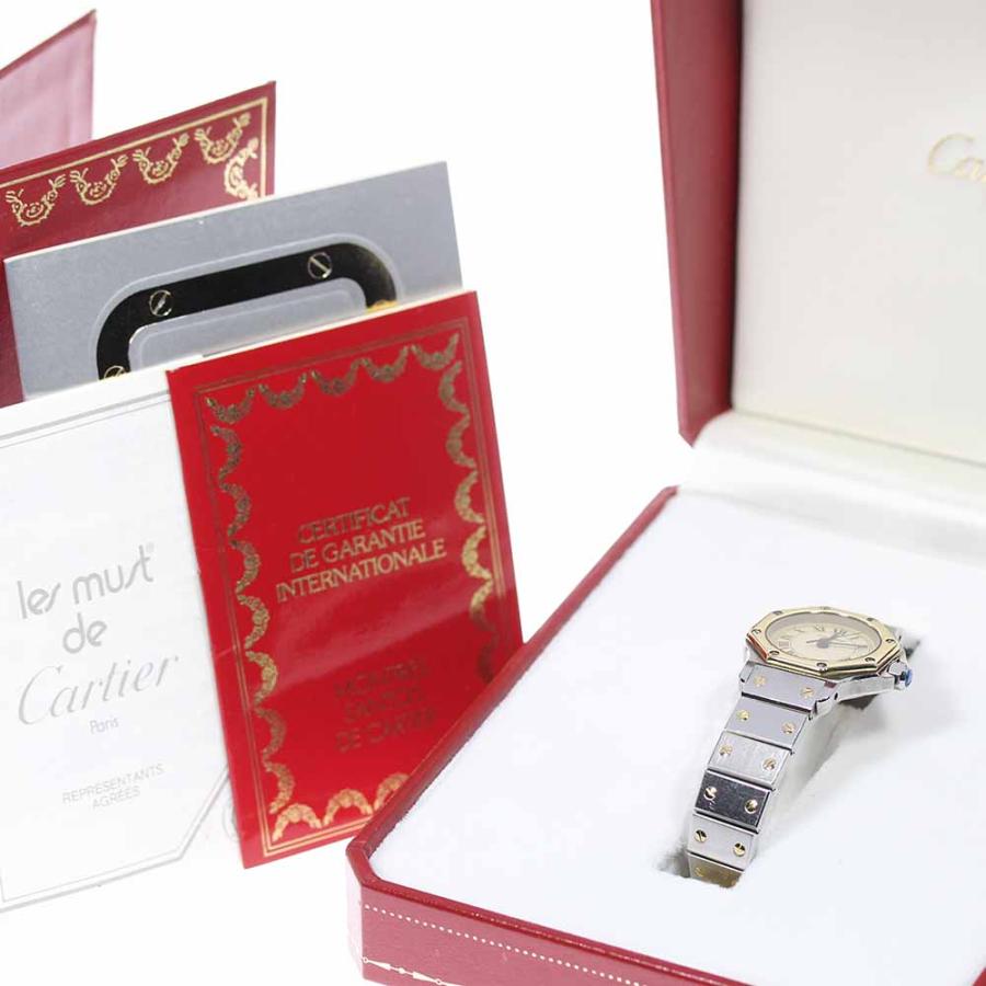 ☆ジャンク☆内箱・保証書付き【CARTIER】カルティエ サントス ☆ジャンク☆内箱・保証書付き【CARTIER】カルティエ サントス