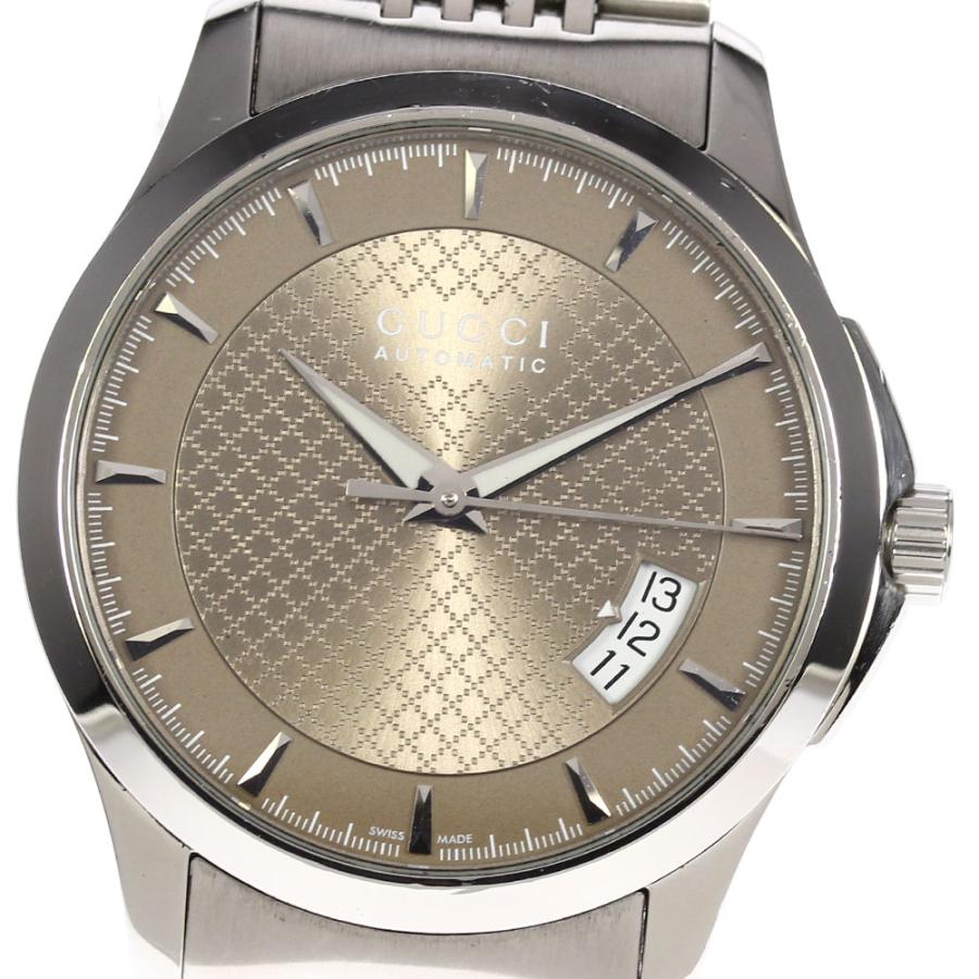 GUCCI】グッチ Gタイムレス デイト 126.4 自動巻き メンズ_664238 