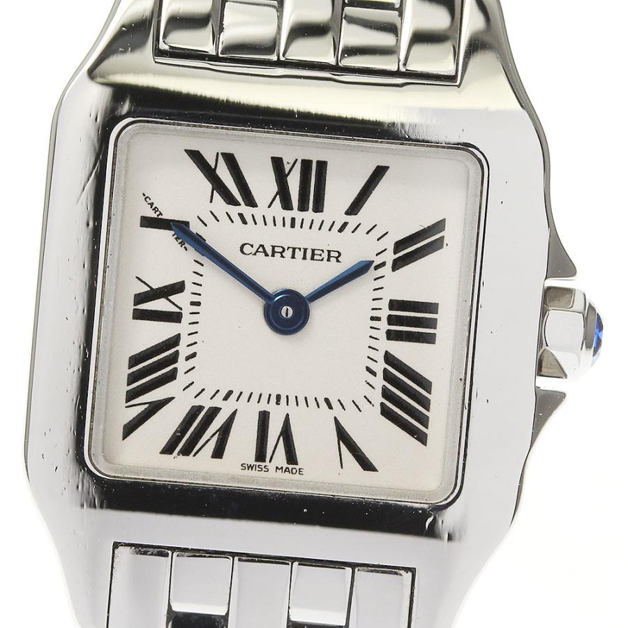 CARTIER】カルティエ サントスドゥモワゼル SM W2506425 クォーツ