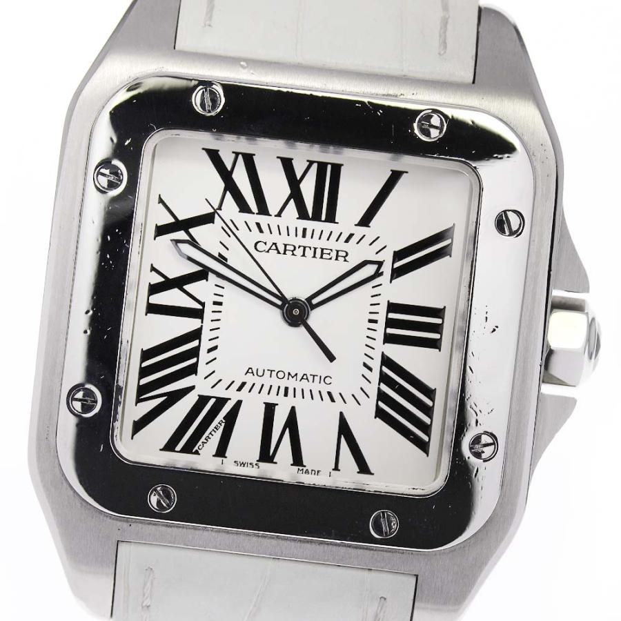 Cartier 【CARTIER】カルティエ サントス100 LM W20073X8 自動 Cartier 【CARTIER】カルティエ サントス100 LM W20073X8 自動