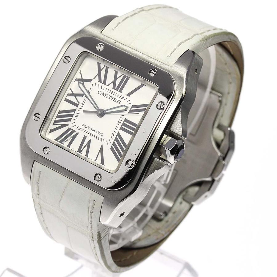 Cartier 【CARTIER】カルティエ サントス100 LM W20073X8 自動 Cartier 【CARTIER】カルティエ サントス100 LM W20073X8 自動