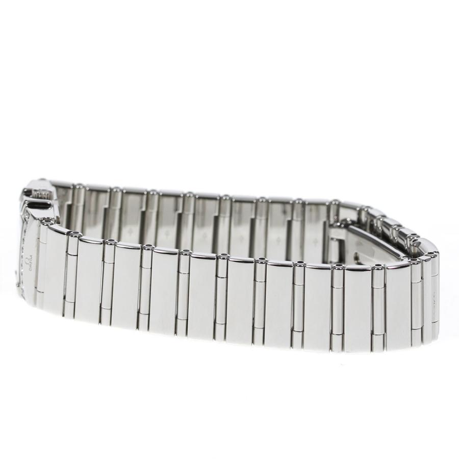 ☆良品【OMEGA】オメガ コンステレーション カレ クアドラ ダイヤ 