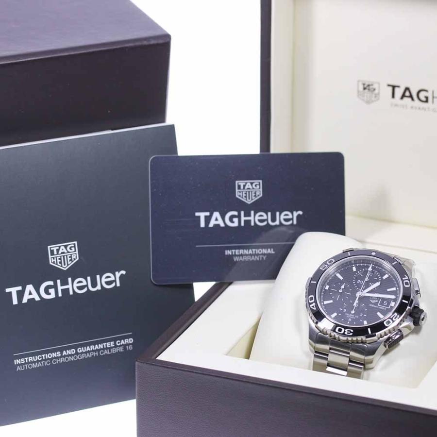 タグホイヤー　アクアレーサー　自動巻き　※少し訳あり TAG HEUER（タグ・ホイヤー） ☆良品☆箱・保証書付き【TAG HEUER