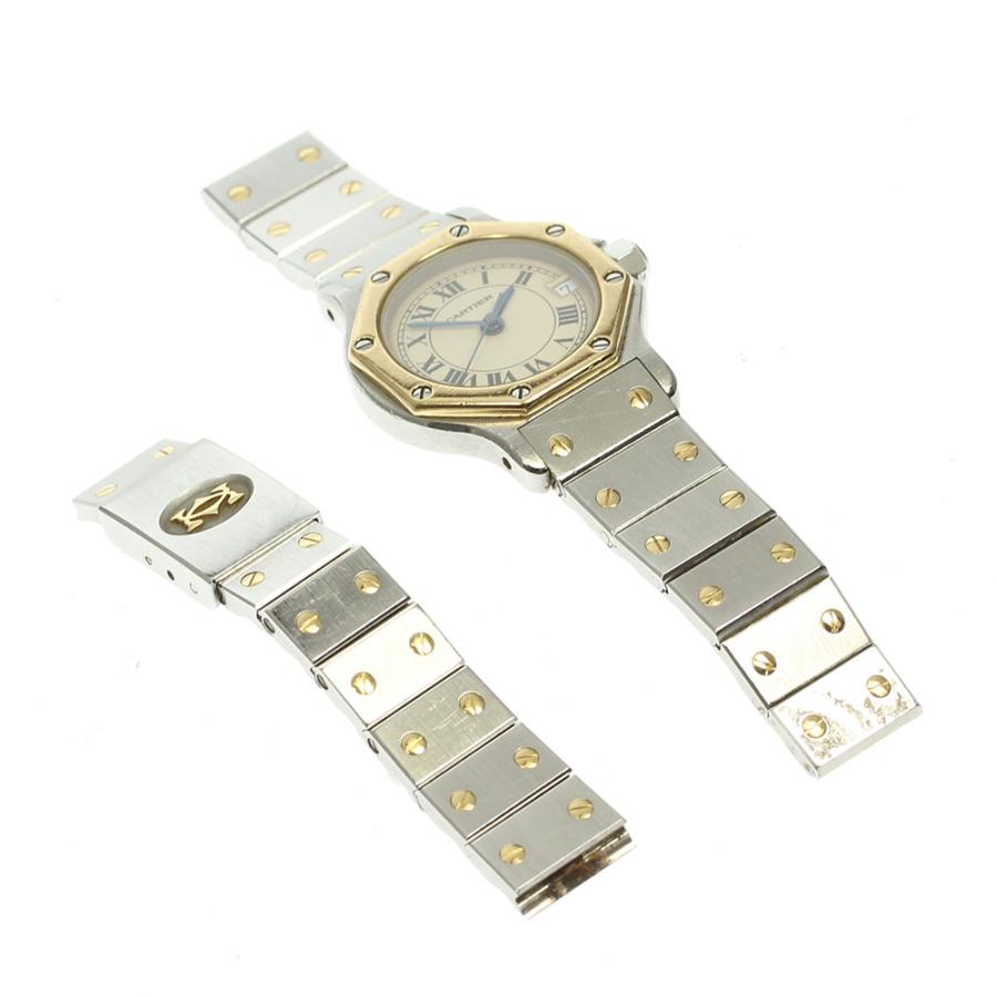 ベルトジャンク☆【CARTIER】カルティエ サントスオクタゴンSM 