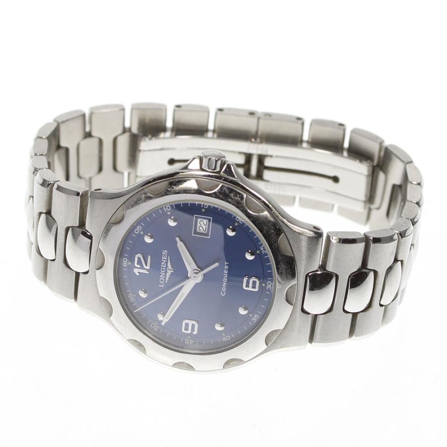 稼動品　LONGINES ロンジン　オポジション　デイト　レディース　腕時計 LONGINES（ロンジン） ☆保証書付き【LONGINES】ロンジン コンクエスト