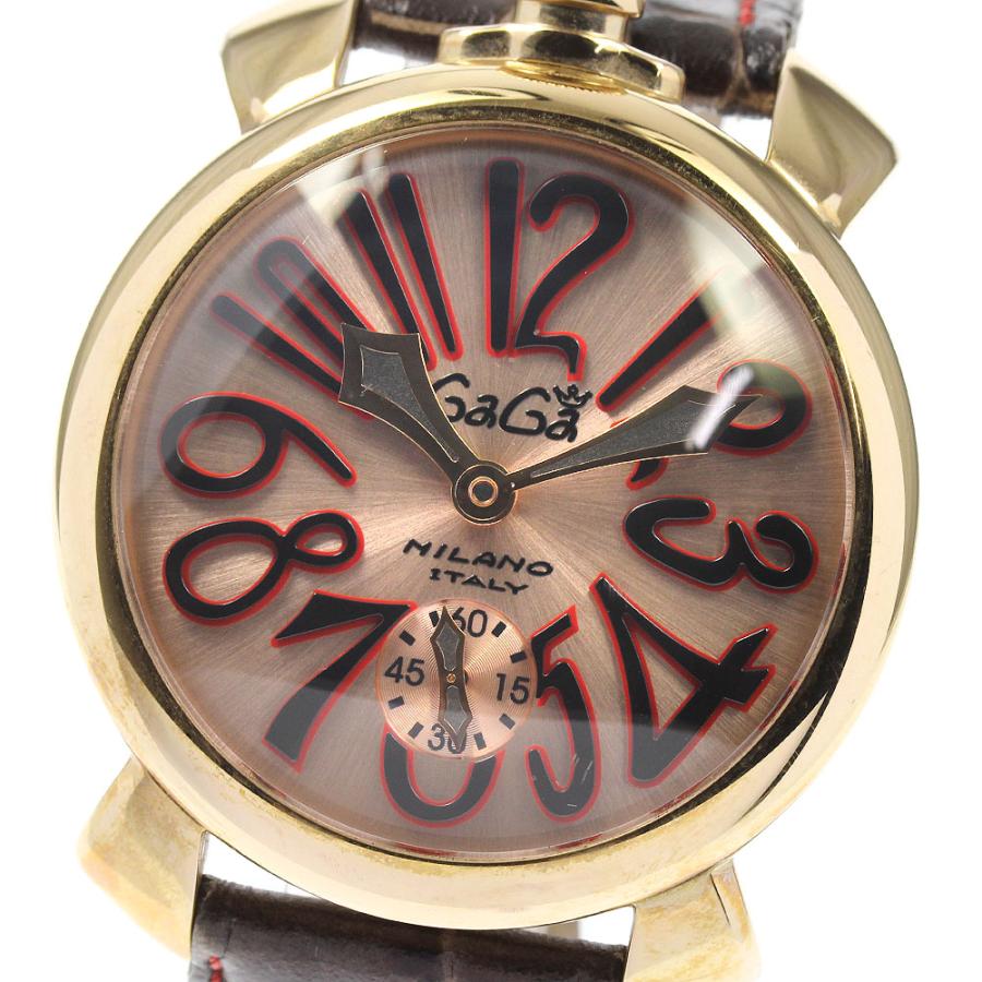 GAGA MILANO ガガミラノ 5011.LV.02S マヌアーレ48 手巻き 世界限定300