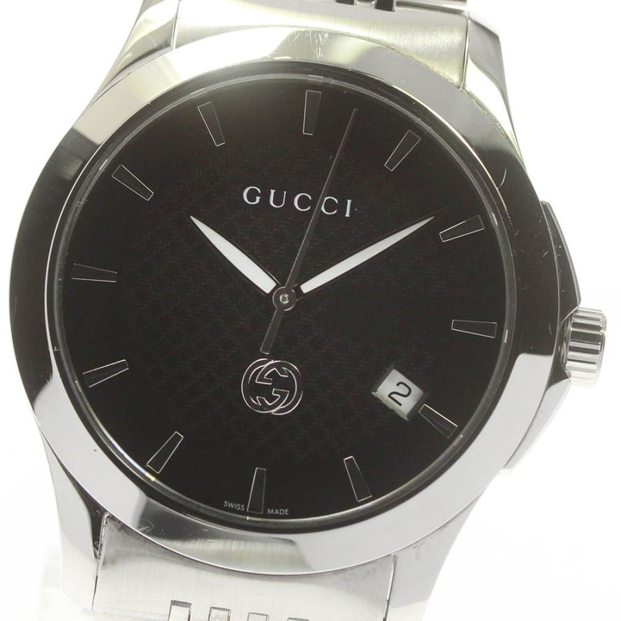 GUCCI グッチ Gタイムレス デイト 126.4 357