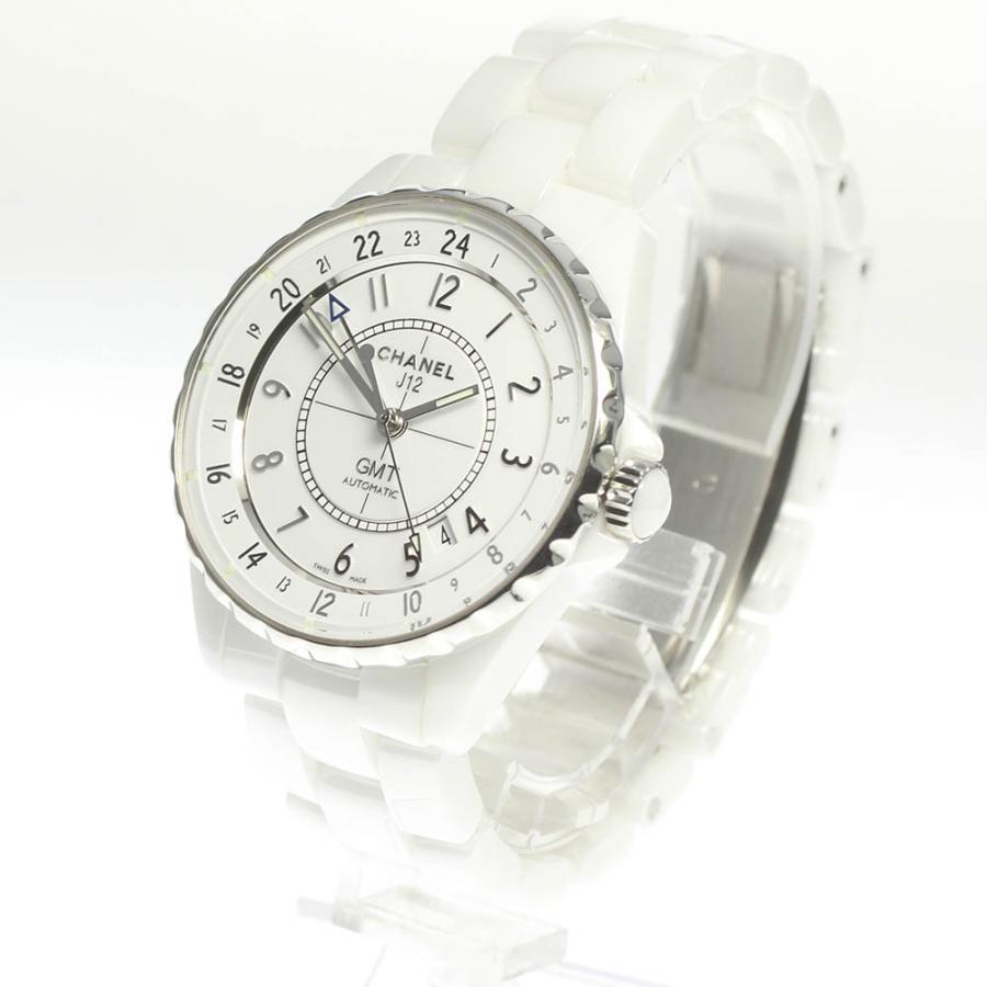 シャネル J12 GMT 38mm H3103 ホワイト セラミック自動巻 CHANEL（シャネル） ☆訳あり【CHANEL】シャネル J12 38MM GMT 白