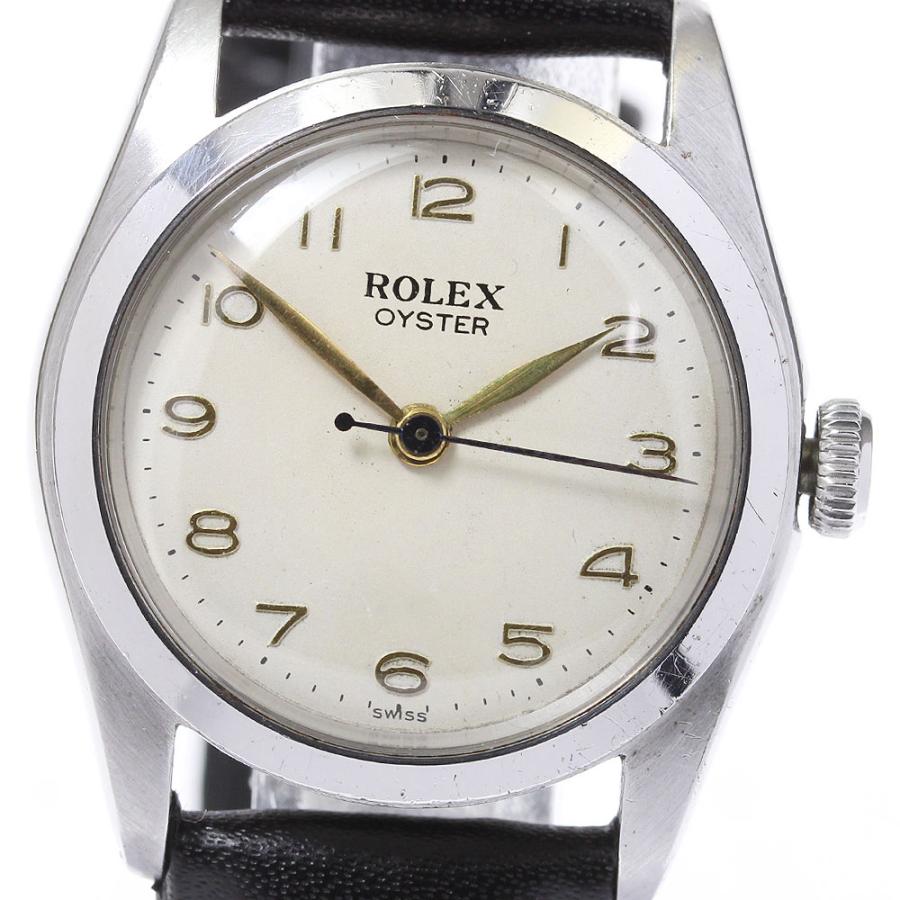 ROLEX アンティーク オイスターデイト 手巻き時計 ROLEX 【ROLEX】ロレックス オイスター ヴィンテージ 5056 手