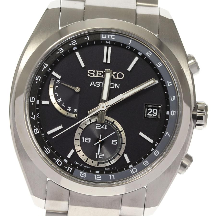 ｍ*ｍ様 【美品】SEIKO セイコー　アストロン シルバー　8B63 SEIKO/セイコー】 アストロン 8B63-0AZ0 腕時計 チタン ソーラー電波