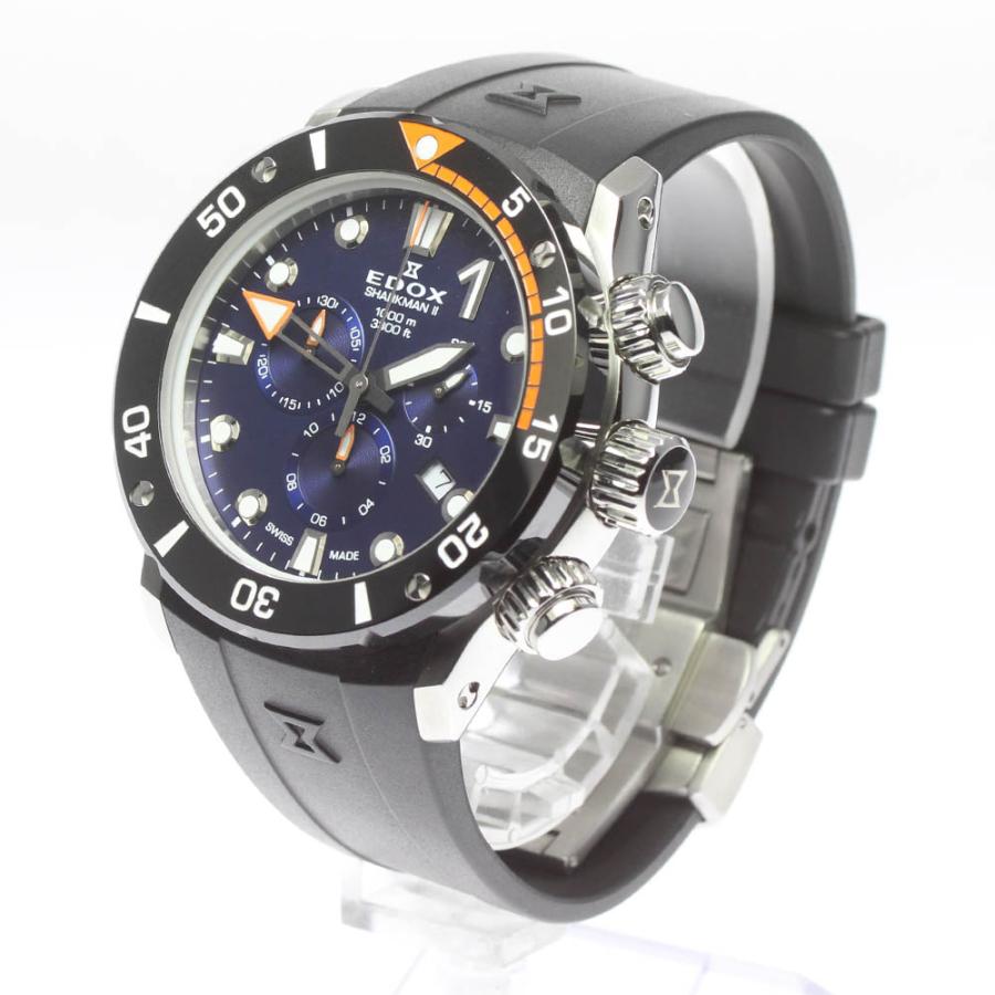 EDOX（エドックス） ☆美品☆箱・保証書付き【EDOX】エドックス クロノ
