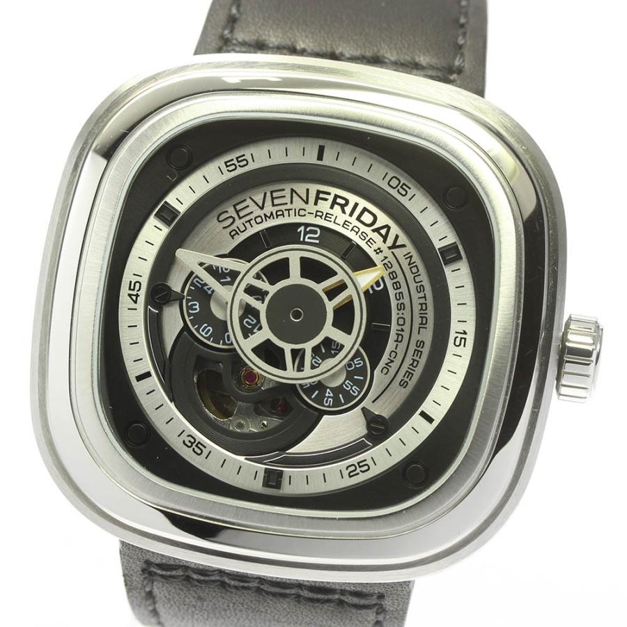 内祝い セブンフライデー SEVENFRIDAY SF-P1B 自動巻き メンズ 腕時計