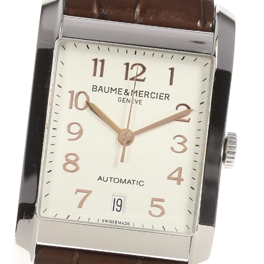 ボーム＆メルシェ Baume & Mercier　デイト 自動巻き 　腕時計　O BAUME&MERCIER（ボーム&メルシエ） ☆良品☆保証書付き【Baume
