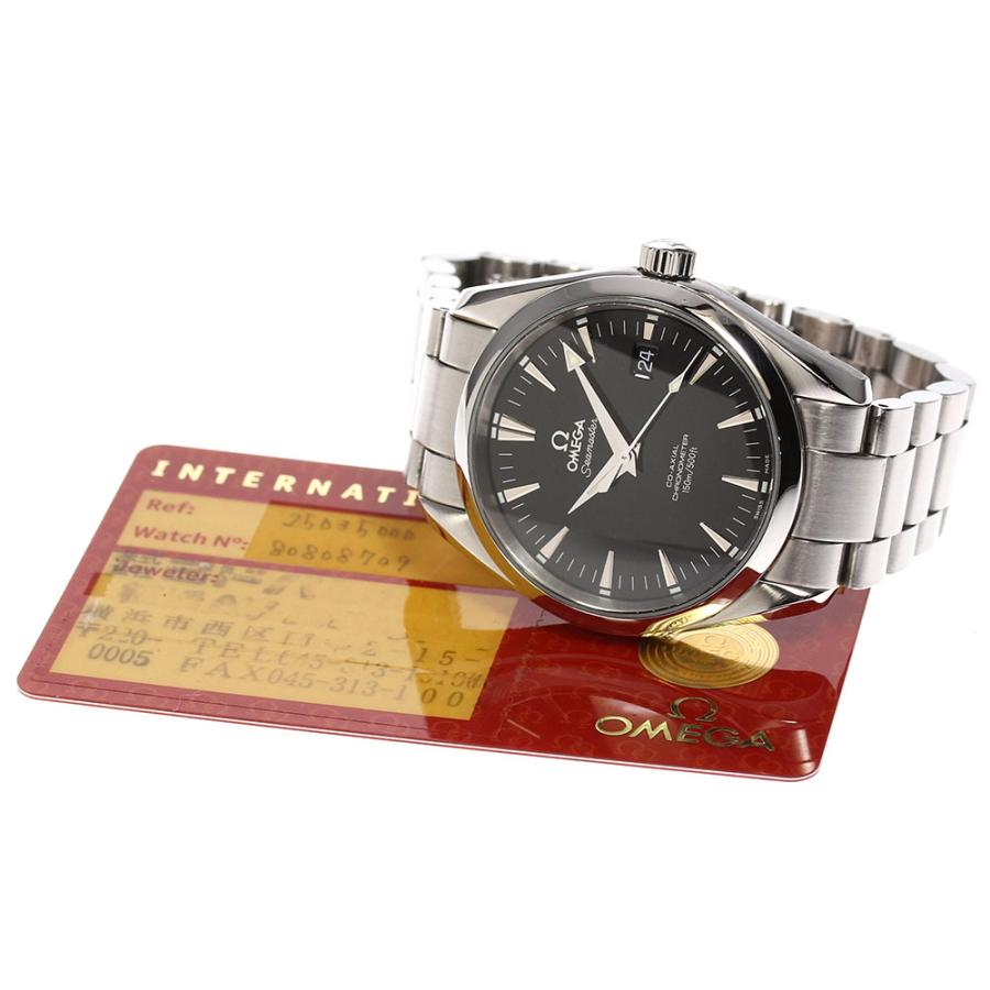 OMEGA ☆保証書付き【OMEGA】オメガ シーマスター アクアテラ 2503.50  