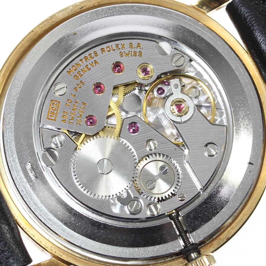クリアランス最安値 美品‼️ロレックスチェリーニ5112メンズ 手巻式 コンピュータ文字盤 腕時計(アナログ)
