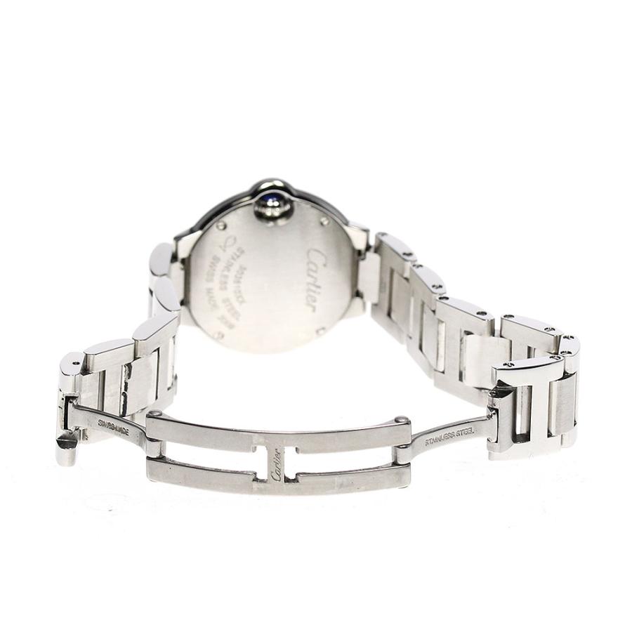 ★箱・保証書付き【CARTIER】カルティエ バロンブルーSM W69010Z4 クォーツ レディース【ev15】 Cartier（カルティエ） ☆箱・保証書付き【CARTIER】カルティエ バロン
