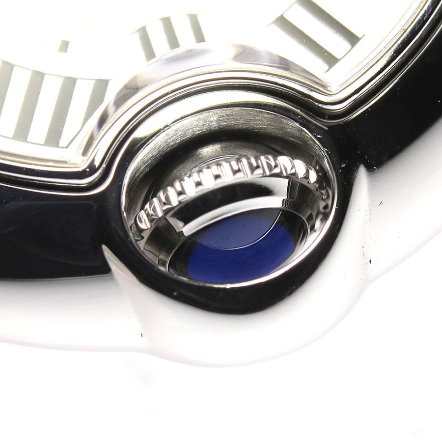 ★箱・保証書付き【CARTIER】カルティエ バロンブルーSM W69010Z4 クォーツ レディース【ev15】 Cartier（カルティエ） ☆箱・保証書付き【CARTIER】カルティエ バロン