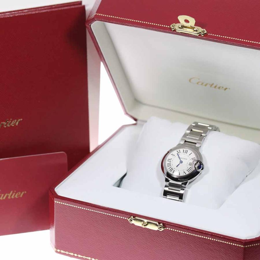 ★箱付き【CARTIER】カルティエ バロンブルーSM W69010Z4 クォーツ レディース【ev20】 CARTIER ヴィンテージ カルティエ バロンブルー SM W69010Z4 クォーツ