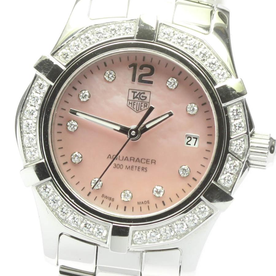 TAG HEUER 【TAG HEUER】タグホイヤー アクアレーサー WAF141B ダイヤ  