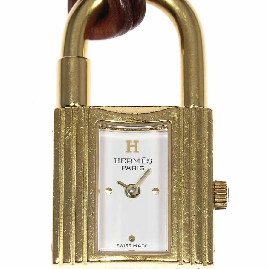 HERMES 【HERMES】エルメス ケリークロシェット クォーツ レディース  
