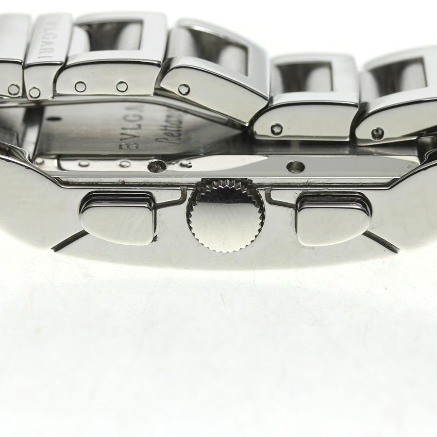 ブルガリ BVLGARI RTC49S レッタンゴロ クロノグラフデイト BVLGARI ブルガリ RTC49S レッタンゴロ デイト クロノグラフ