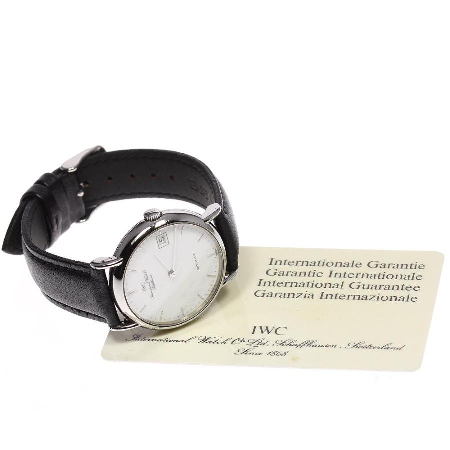IWC IWC SCHAFFHAUSEN IW351320 ポートフィノ デイト 自動巻き メンズ 保証書付き_930260 IWC SCHAFFHAUSEN（IWCシャフハウゼン） ☆保証書付き【IWC