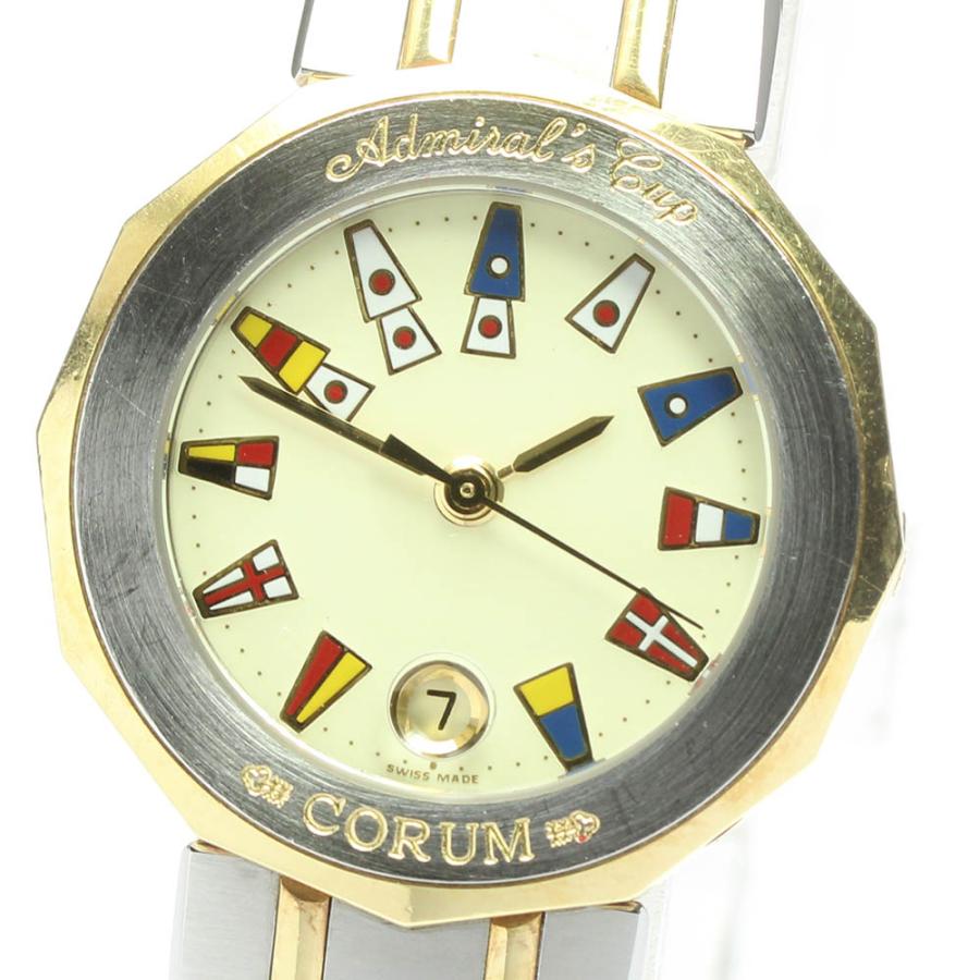 CORUM 【CORUM】コルム アドミラルズカップ 39.610.21V52 デイト 