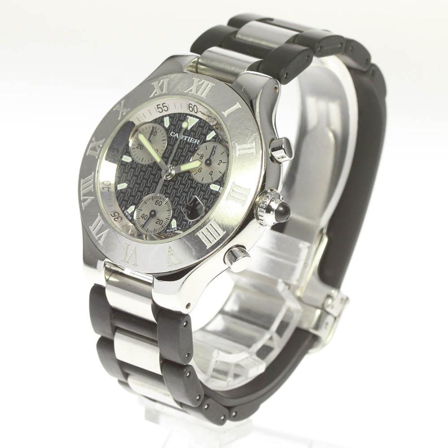 Cartier 【CARTIER】カルティエ クロノスカフ デイト W10125U2 