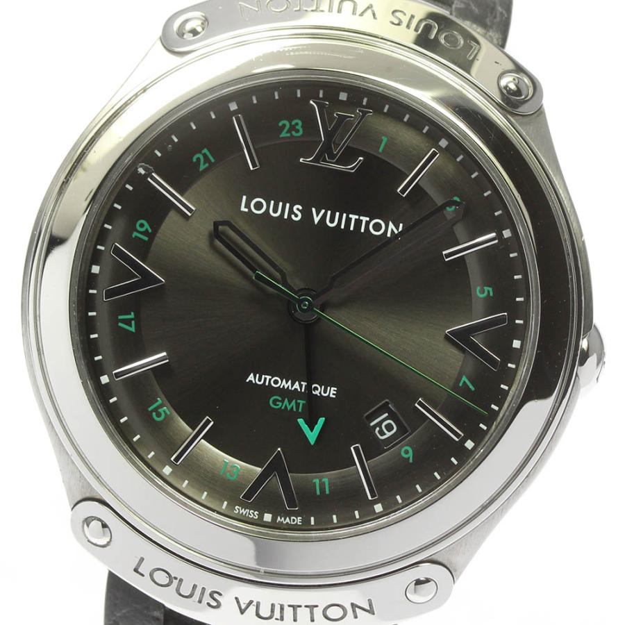 LOUIS VUITTON Q6D30フィフティーファイブ GMTデイト自動巻き LOUIS VUITTON（ルイ・ヴィトン） ☆良品【LOUIS VUITTON】ルイ