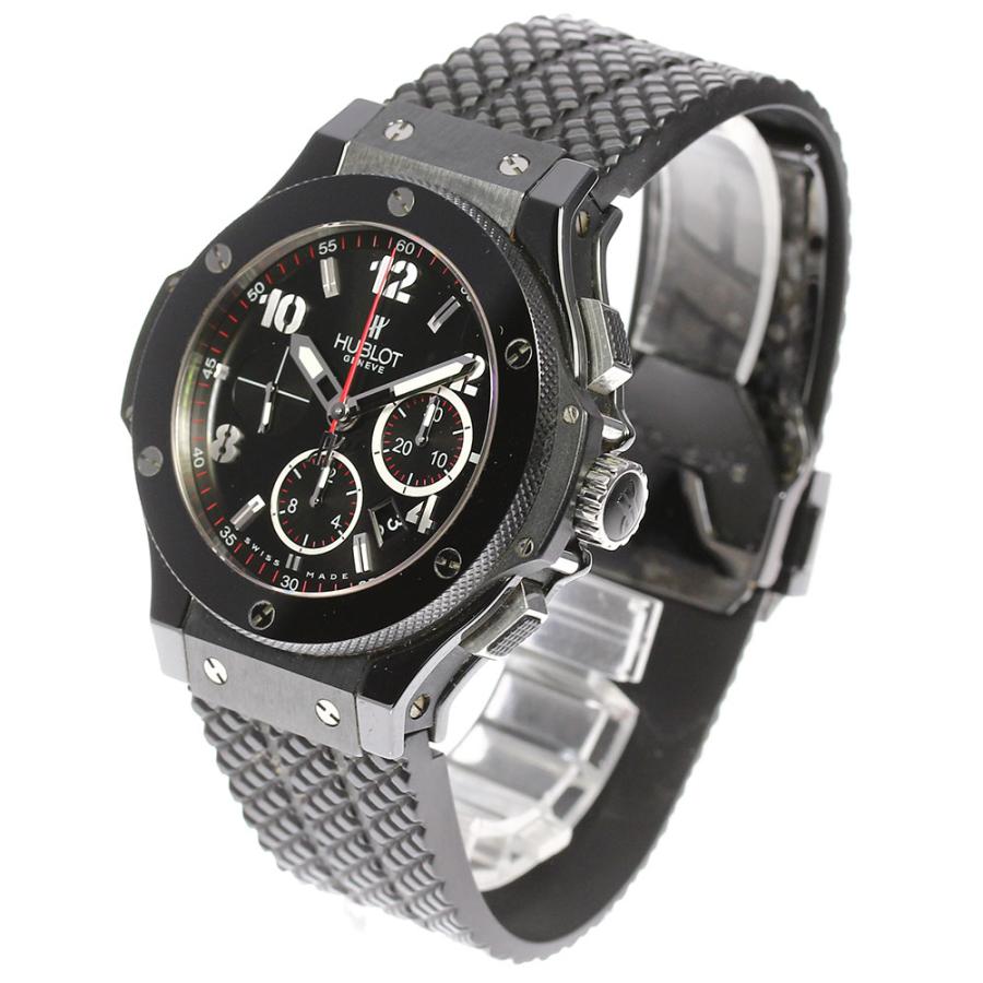 HUBLOT ☆良品【HUBLOT】ウブロ ビッグバン ブラックマジック クロノ  