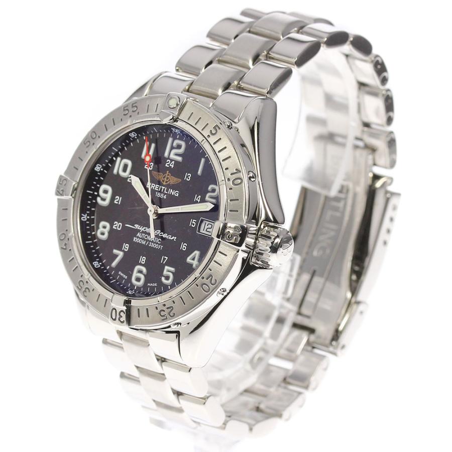 ブライトリングスーパーオーシャン　A17340 ブライトリング スーパーオーシャン ブルー文字盤 A17340 を最安値価格