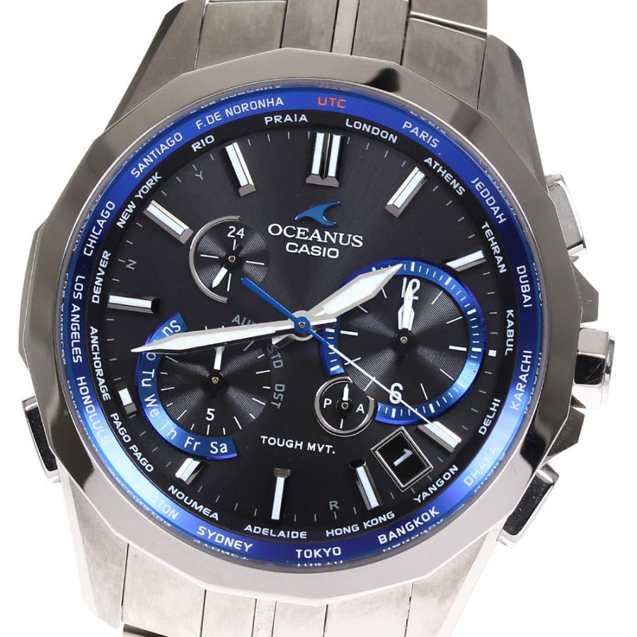 CASIO OCEANUS Manta OCW-S2400-1AJFチタン製 Casio Men's OCEANUS Manta OCW-S400-1AJF Watch – IPPO JAPAN WATCH