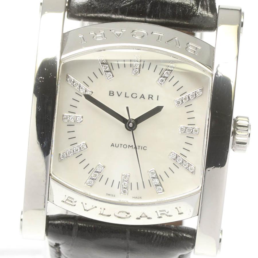 【稼働品】ブルガリ アショーマ 自動巻き 腕時計 AA44S メンズ BVLGARI（ブルガリ） 【BVLGARI】ブルガリ アショーマ AA44S 自動巻き