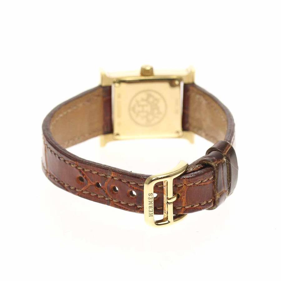 HERMES 【HERMES】エルメス Hウォッチ HH1.185 クォーツ レディース  
