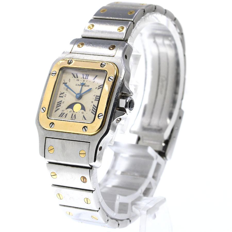 Cartier（カルティエ） サントスガルベ SM ムーンフェイズ クォーツ