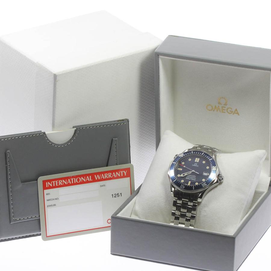 OMEGA オメガ シーマスター300M 2531.80 自動巻 箱・保証書付 OMEGA（オメガ） ☆良品☆箱・保証書付き【OMEGA】オメガ シーマスター