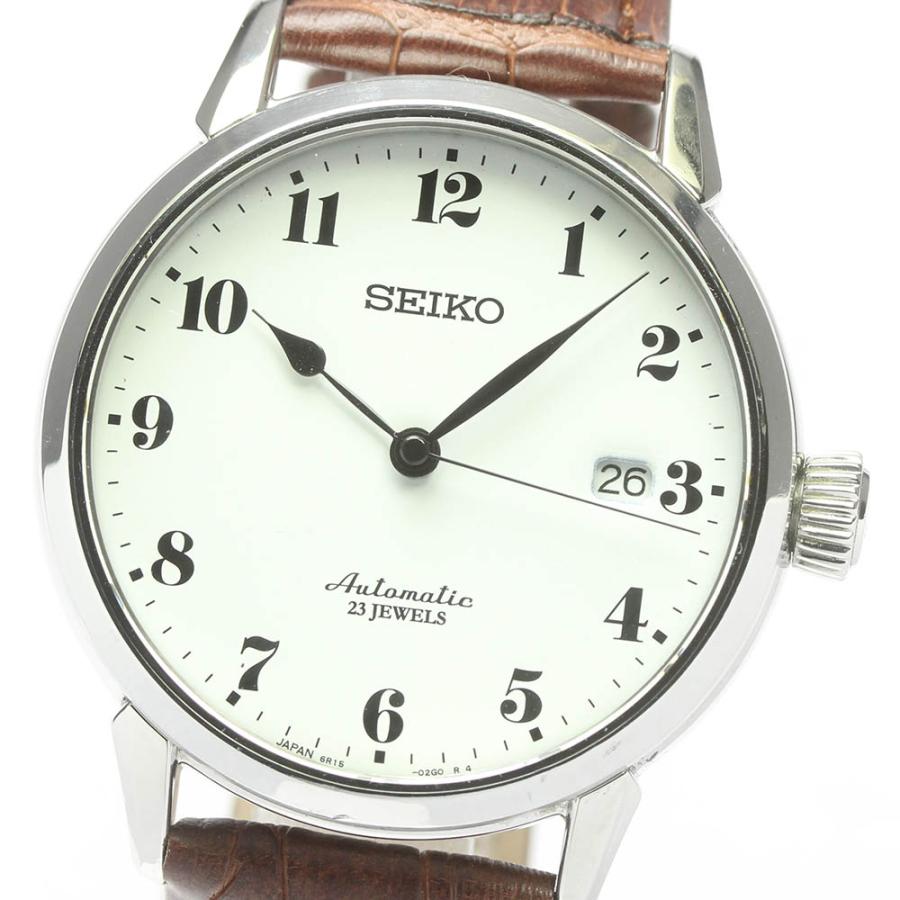 SEIKO ☆訳あり【SEIKO】セイコー プレサージュ 琺瑯ダイヤル 6R15 