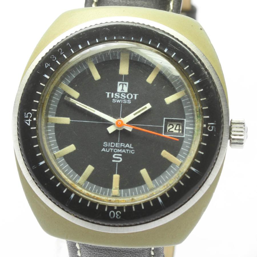 ティソ TISSOT　シデラル　デイト 自動巻き メンズ極美品内箱・保証書付き TISSOT 【TISSOT】ティソ シデラル デイト 自動巻き メンズ