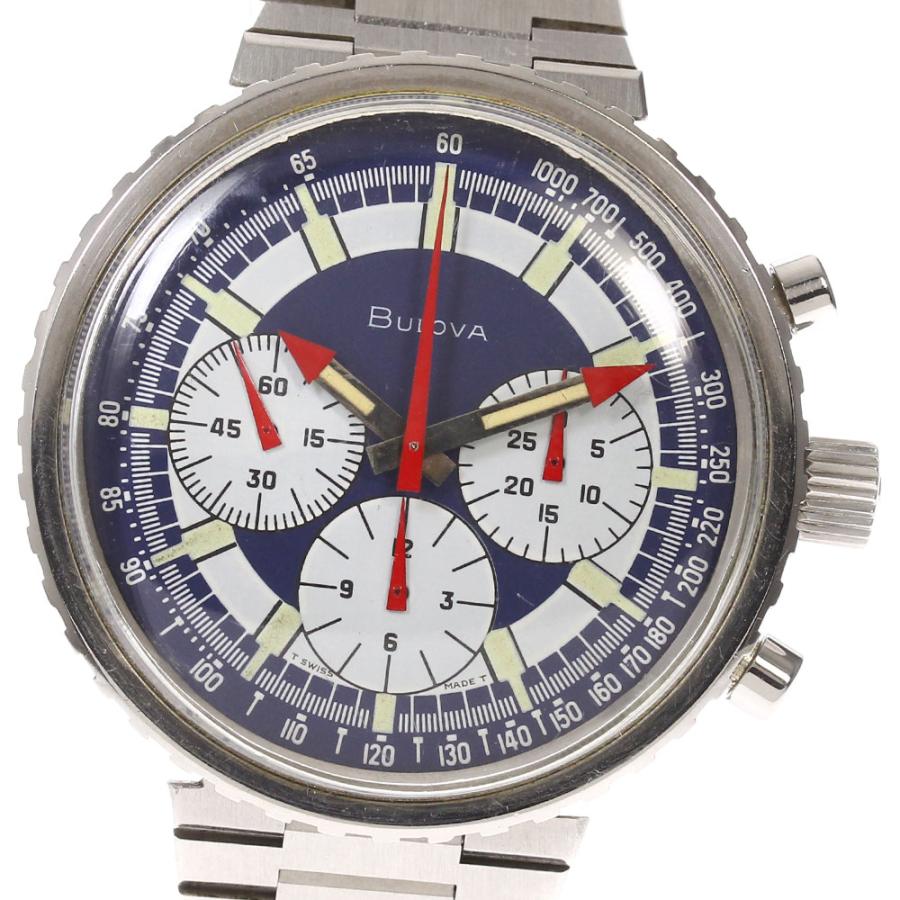 BULOVA ブローバ アーカイブコレクション クロノグラフＣ 96K101 BULOVA】ブローバ アーカイブ クロノグラフC 96K101 スモールセコンド