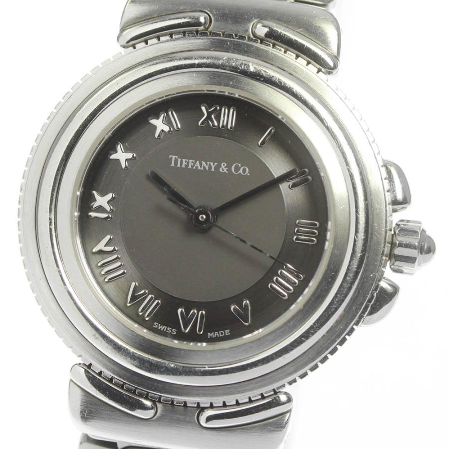 TIFFANY&amp;CO. ティファニー L0810 インタリオ クォーツ レディース ベルト社外 腕時計 正規品 / C550 Tiffany & Co. - TIFFANY&CO. ティファニー L0810 インタリオ クォーツ