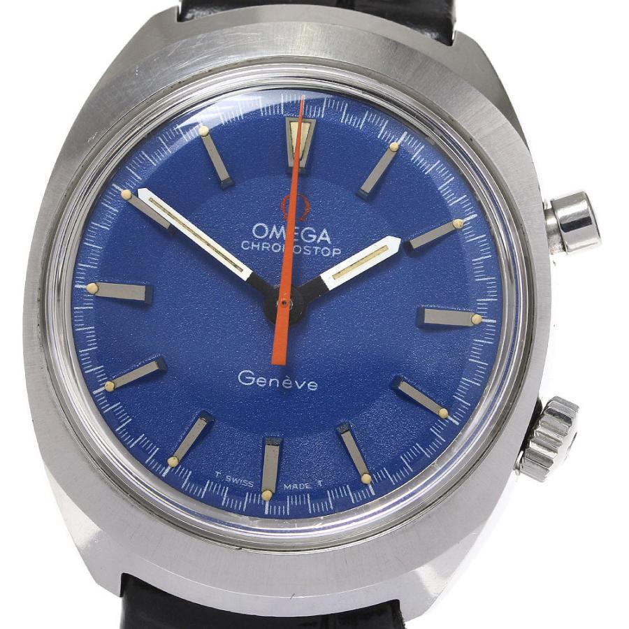オメガ　ジュネーブ　クロノストップ　cal.865　手巻きメンズ腕時計　稼働品 OMEGA 【OMEGA】オメガ ジュネーブ クロノストップ Cal.865 Ref